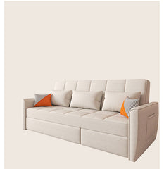 ソファーベッド 幅220cm 多機能 木製 エアレザー 快適 リラックス fxgz-293