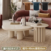 センターテーブル おしゃれ 円形 ローテーブル サイドテーブル セラミック リビング fxmj-3058