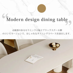 ダイニングテーブル ホワイト セラミック 3本足 カフェテーブル おしゃれ fxms-3556