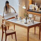 ダイニングテーブル 4人 6人 セラミック天板 伸長式 食卓 テーブル fyg-653