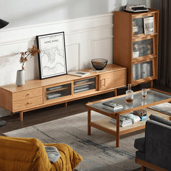 テレビ台 幅150 180cm TVボード 引き出し付き ナチュラル fyg-672