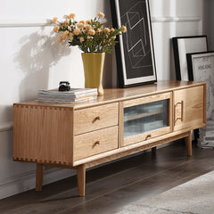 テレビ台 幅150 180cm TVボード 引き出し付き ナチュラル fyg-672