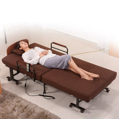 折りたたみベッド 折り畳みベッド リクライニング ラテックス fyj-1259