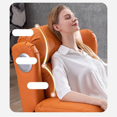 ソファー 幅86cm エアレザーパイン材 おしゃれ fykl-418