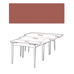 ダイニングテーブル 食卓テーブル 2人 4人 伸縮テーブル 幅90cm 105cm 125cm おしゃれ fyx-837