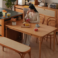 ダイニングテーブル 天然木 食卓テーブル 2人 4人 おしゃれ 幅120cm 140cm 160cm 180cm fyx-839