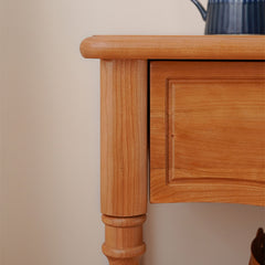 ナイトテーブル サイドテーブル 引き出し付き 木製 幅47cm 収納テーブル ベッドサイドテーブル fyx-879