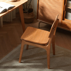 チェア ダイニングチェア おしゃれ 天然木 ラタン 北欧 快適 高さ80cm fyx-898