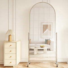 全身鏡 スタンドミラー 鏡 全身 全身鏡 姿見鏡 かがみ モダン おしゃれ 大型 立てかけ 大きい 玄関 寝室 アイアン キャスター付き fzbl-1849