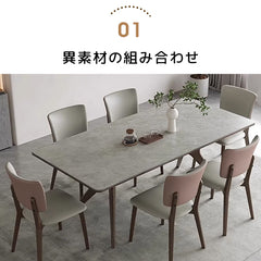 【チェアを2脚無料体験】ダイニングテーブル 高級デザイン多 機能テーブル セラミック fsm-312