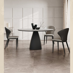 ダイニングテーブル セラミック 石目調 テーブル 丸 テーブル 食卓 6人掛け 4人掛け ホワイト 直径110 120 135 150cm 食卓テーブル モダン 円型 丸テーブル hagst-1824