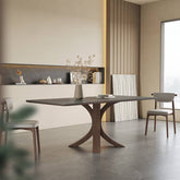 【チェアを2脚無料体験】ダイニングテーブル 4人用 セラミック アッシュ材 食卓 テーブル hagst-322