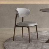 チェア ダイニングチェア 幅44cm ライトグレー 天然木 アッシュ材 hagst-331