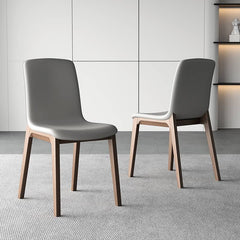 チェア 幅53cm ライトグレー 北欧デザイン スタイリッシュ アッシュ材 hagst-340