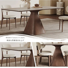 ダイニングテーブル セラミック 食卓 レトロ 北欧 長方形 おしゃれ hagst-3420