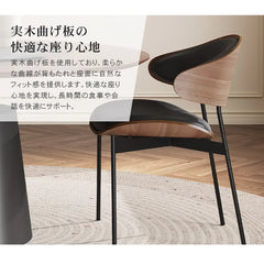 ダイニングチェア 高級感 2脚 チェア チェアー 椅子 レトロ おしゃれ hagst-3423