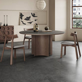 ダイニングテーブル 北欧 丸テーブル セラミック グレー モダン 4人 hagst-575