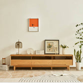 テレビ台 幅200cm TVボード 引き出し収納 ナチュラル hbzwg-641