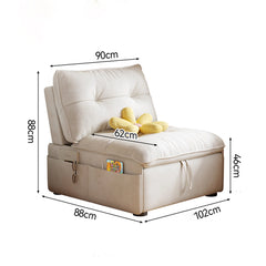 ソファ ソファベッド北欧風 折りたたみ 1人掛けソファ おしゃれソファーhemw-001