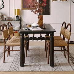 ダイニングテーブル おしゃれ 4人 6人 天然木 hggw-4191