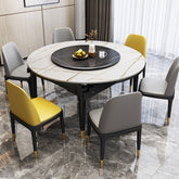 ダイニングテーブル 幅120 135 150cm 伸縮式 グレー ブラック ホワイト hglna-1462