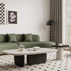 センターテーブル かわいい ローテーブル ホワイト おしゃれ hjl-1219