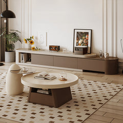 センター テーブル ロー テーブル 丸テーブル リビング かわいい hjl-1228