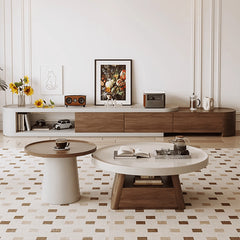 センターテーブル 幅80cm 90cm ローテーブル丸 テーブル モダン おしゃれ hjl-1230