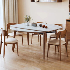 セラミック ダイニングテーブル 伸長式 丸 テーブル hjl-1895