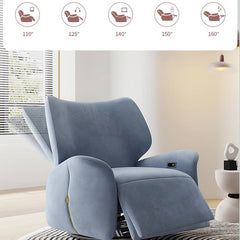 ソファ リクライニングソファ 手動式 電動式 一人用 肘付き オットマン 一体型 幅88cm hksc-981