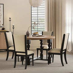 丸テーブル ダイニング 天然木 ダイニングテーブル 単品 食卓 hld-4488