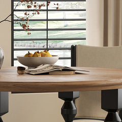 丸テーブル ダイニング 天然木 ダイニングテーブル 単品 食卓 hld-4488