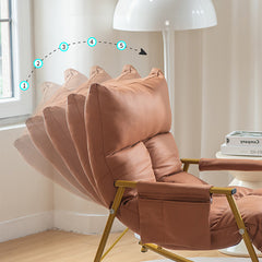 ソファ 一人掛け ロッキングチェア 肘掛け 揺り椅子 hmy-1067