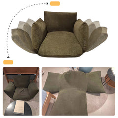 ソファ 一人掛けソファ リクライニング機能 ローソファー hmy-1076