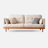 ソファ 2人掛け 3人掛け ソファー オーク パイン材 コーデュロイ生地 hmyf-1270