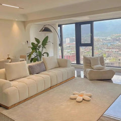 ソファ 2人掛け 3人掛け フロアソファー ローソファ レッドオーク ソファー 合皮 hmyf-1275