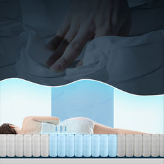 マットレス ホワイト 幅150 180ⅽm 寝室 ベッドルーム hmzsh-1549