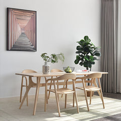 ダイニングテーブル 4人 6人 モダン おしゃれ hsg-1980