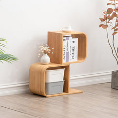 【竹製ラック】おしゃれで実用的な収納アイテム | 多機能シンプルデザイン hsl-130