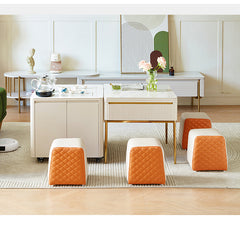 スツール オレンジ 幅29cm コンパクト リビング かわいい hx-1577