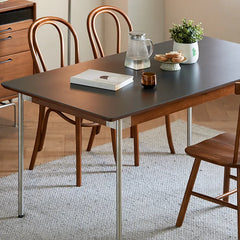 ダイニングテーブル 長方形 2人 4人掛け 高級感 カフェテーブル おしゃれ hxbjj-j013