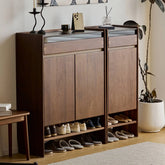 靴箱 シューズボックス おしゃれ 収納 下駄箱 玄関 木製 省スペース hxbjj-j041