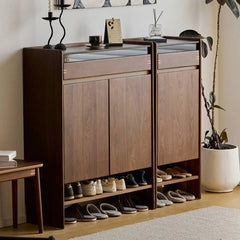 靴箱 シューズボックス おしゃれ 収納 下駄箱 玄関 木製 省スペース hxbjj-j041