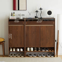 靴箱 シューズボックス おしゃれ 収納 下駄箱 玄関 木製 省スペース hxbjj-j041