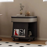 モダンデザイン合成皮革センターテーブル|おしゃれで機能的なインテリアアイテム hxj-2717