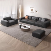 ソファ 2人掛け 3人掛け フロアソファー ローソファ 本革&合成皮革 hxl-1263