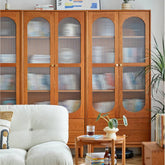 キャビネット 幅45 85cm 収納ラック リビング収納 ナチュラル hykmq-761