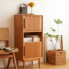 キャビネット 幅45cm 収納ラック チェリー材 ナチュラル hykmq-769