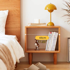ナイトテーブル 幅40cm テーブル ラック 無垢材 hykmq-777