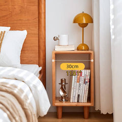 ナイトテーブル 幅40cm テーブル ラック 無垢材 hykmq-777